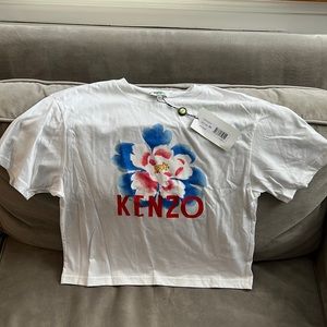 NWT Kenzo floral t-shirt size XS